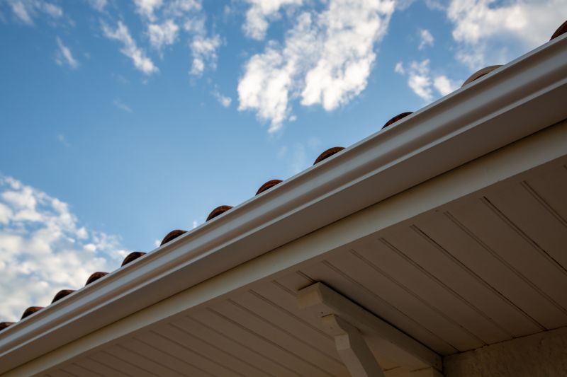 Gutter Cover on Residential Home